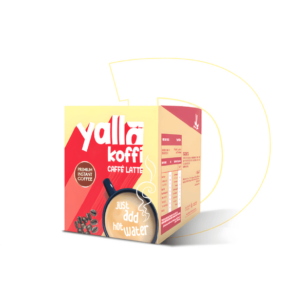Yalla Koffi Caffe latte box 10 Sachets