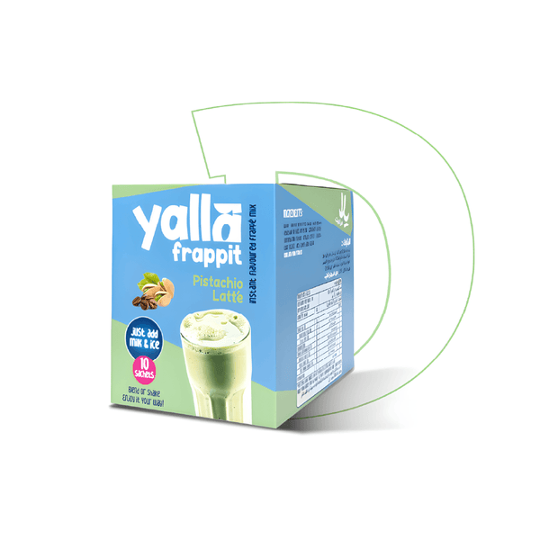 Yalla Frapp it  Pistachio Latte box 10 sachets