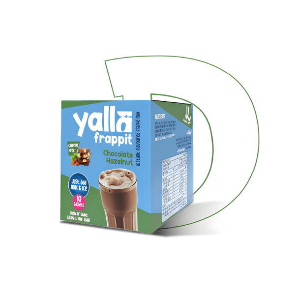 Yalla Frapp it Hazelnut-Chocolate box 10 sachets