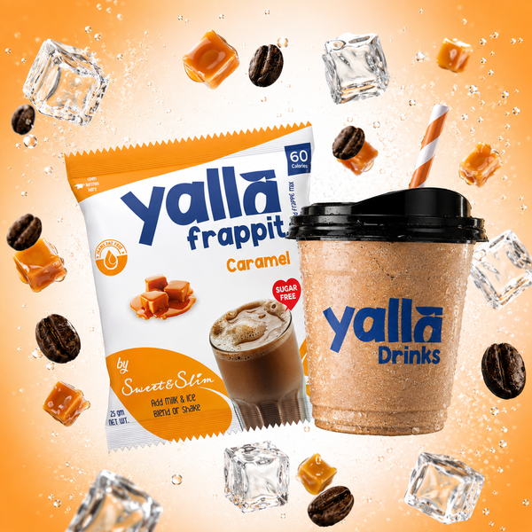 Yalla Frapp it Caramel Sugar-free box 10 Sachets