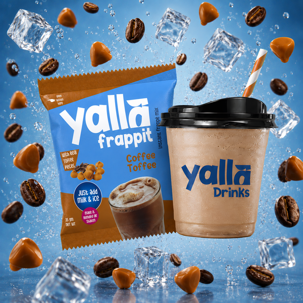 Yalla Frapp it Coffee toffee box 10 sachets
